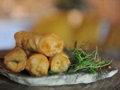 The Bride’s Fingers with langoustine